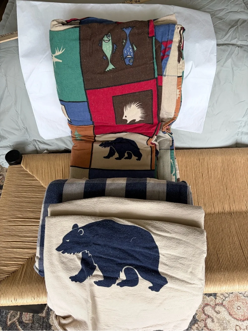Flannel King Sheets NWOT